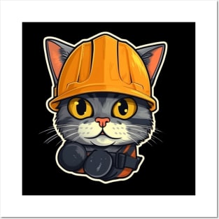 Catswithhardhats Posters and Art